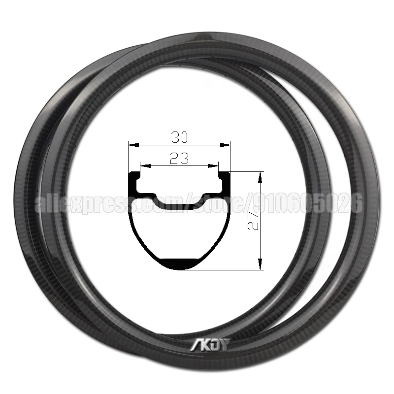 ホイール20インチbmxバイク27ミリメートル深さ30ミリメートル幅