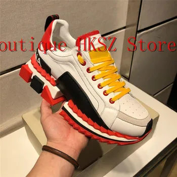 

Men Running Shoes Brand Outdoor Athletic Runner Casual Sneakers Mixed Colors Sports Shoes For Male Walking Leather Shoes 38-45