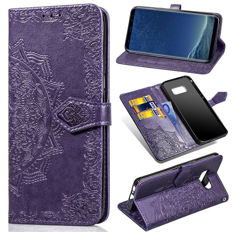

For Samsung Galaxy Note 8 Case Leather Flip for Samsung Galaxy Note 9 Cover for Samsung Note 9 8 Luxury Flower Phone Cover Coque