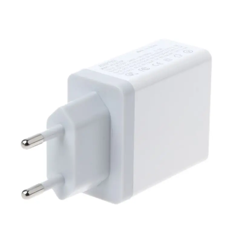 3в1 QC 3,0 type C PD быстрое зарядное устройство двойной USB адаптер питания для samsung huawei IOS сотовый телефон планшет S19 19 Прямая поставка - Тип штекера: EU