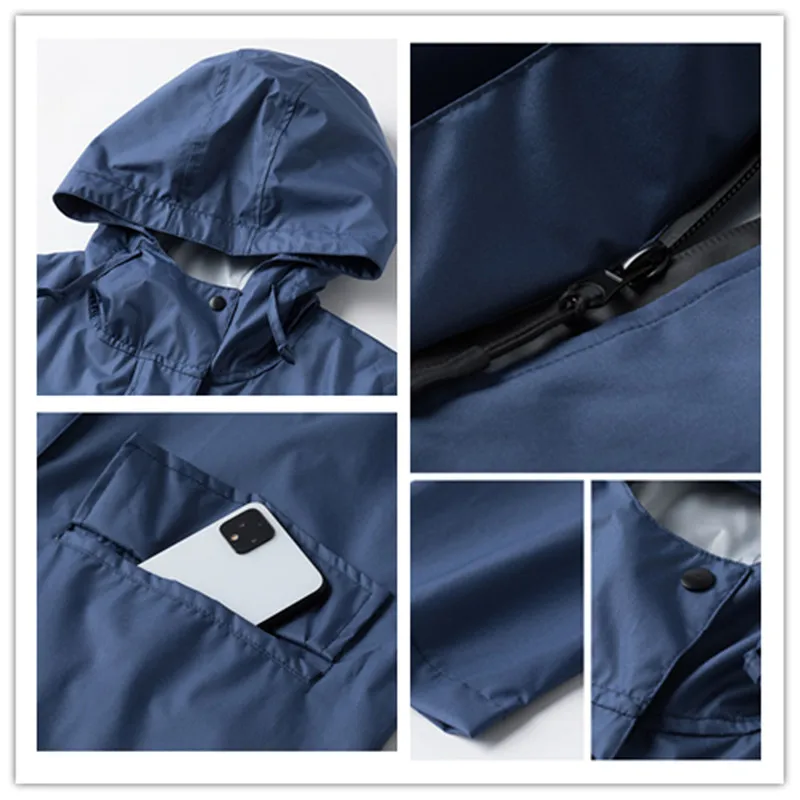 Long Raincoat for Men and Women
