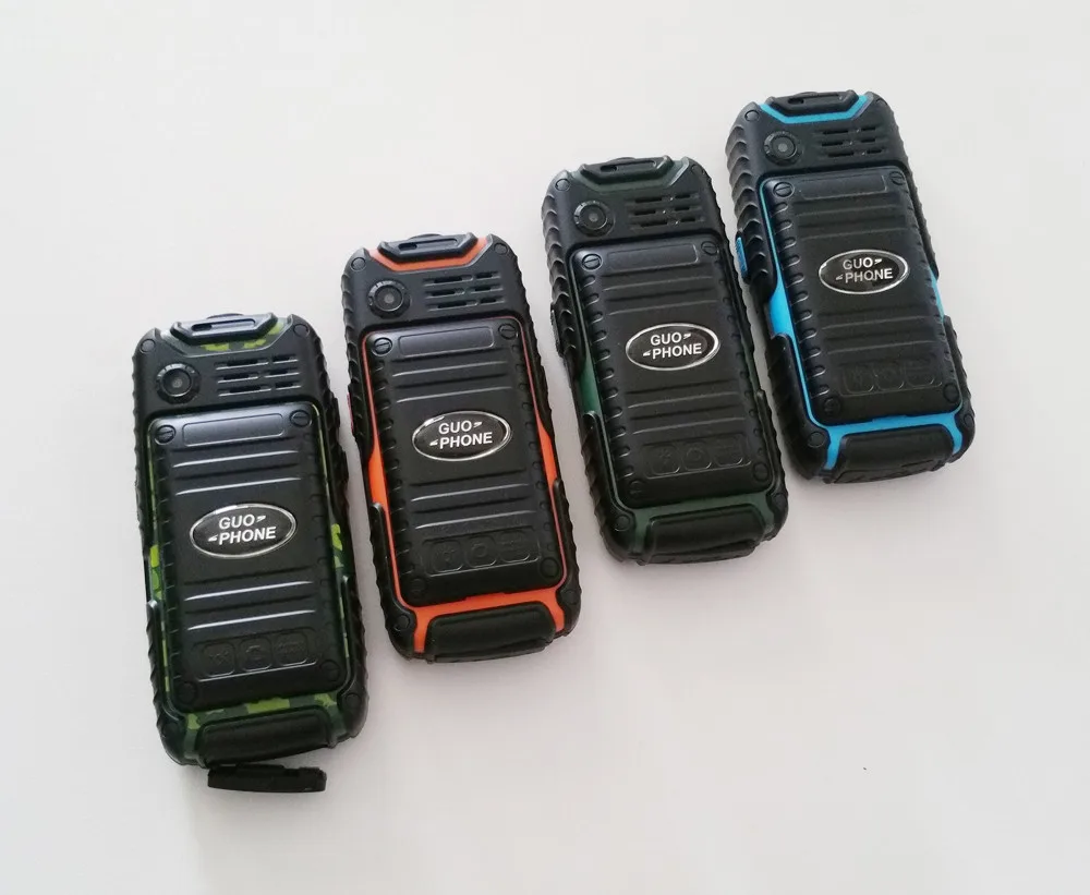 GUOPHONE A6 Mobile 2G 2.4 Inch Cellphone Single Core 480*320 pixels 32MB+32MB Dual SIM Card Dual Standby Dustproof Waterproof GUOPHONE A6 Mobile 2G 2.4 Inch Cellphone Single Core 480*320 pixels 32MB+32MB Dual SIM Card Dual Standby Dustproof Waterproof