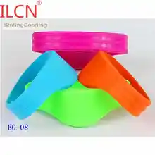 13,56 МГц смарт-тег силиконовый браслет BG-08 I-CODE-2 ISO15693 RFID брелок водонепроницаемый карта запястье брелок 100 шт./лот