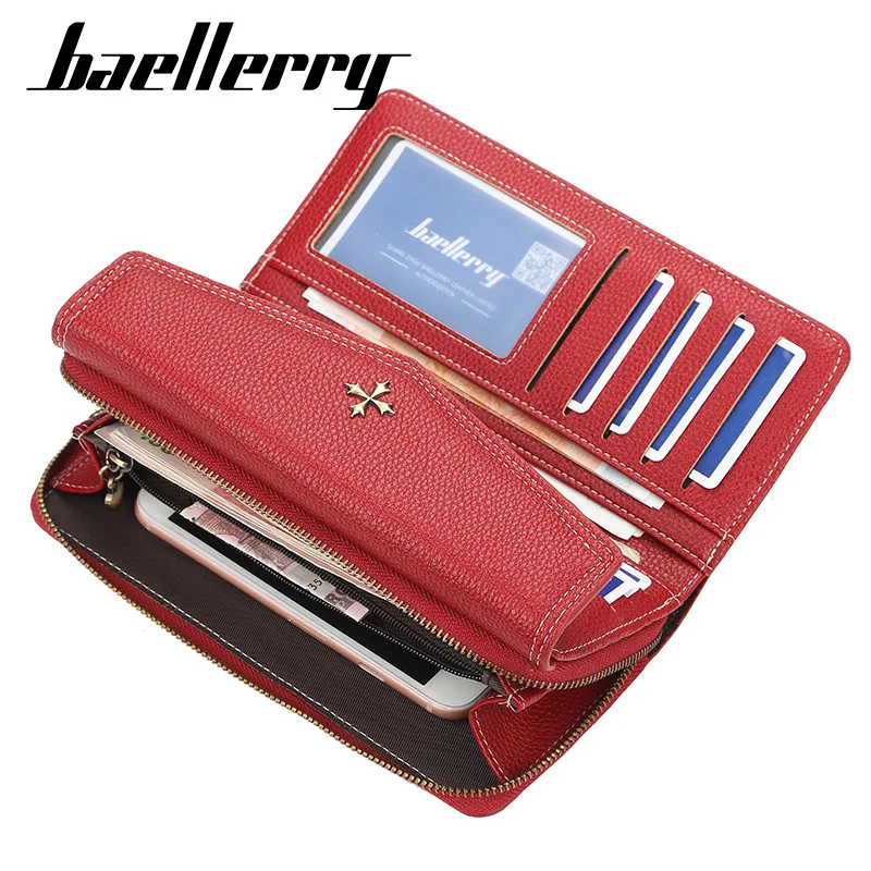 

2020 NEW Fashion Long Women Wallets Sequined Top Quality PU Female Wallets Card Holder Female Purse Zipper Brand Wallet For Girl