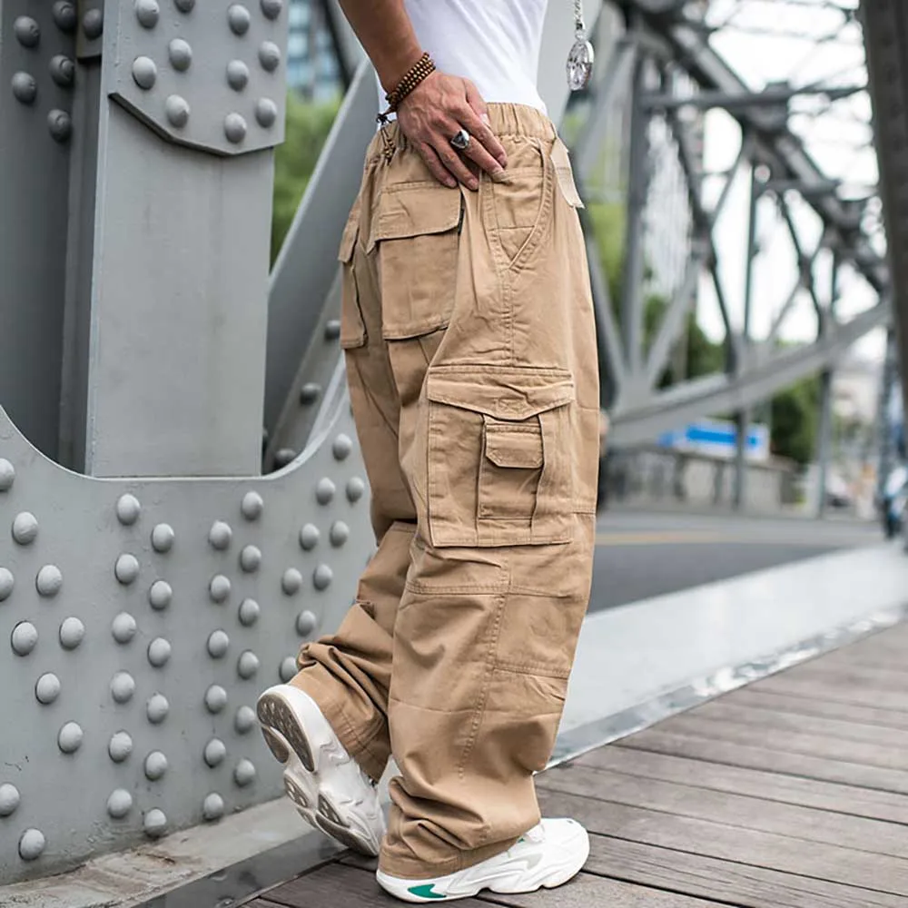 Pantalones deportivos para hombre, pantalones de Hip Hop para hombre,  pantalones largos, pantalones elásticos de Hip Hop para ho