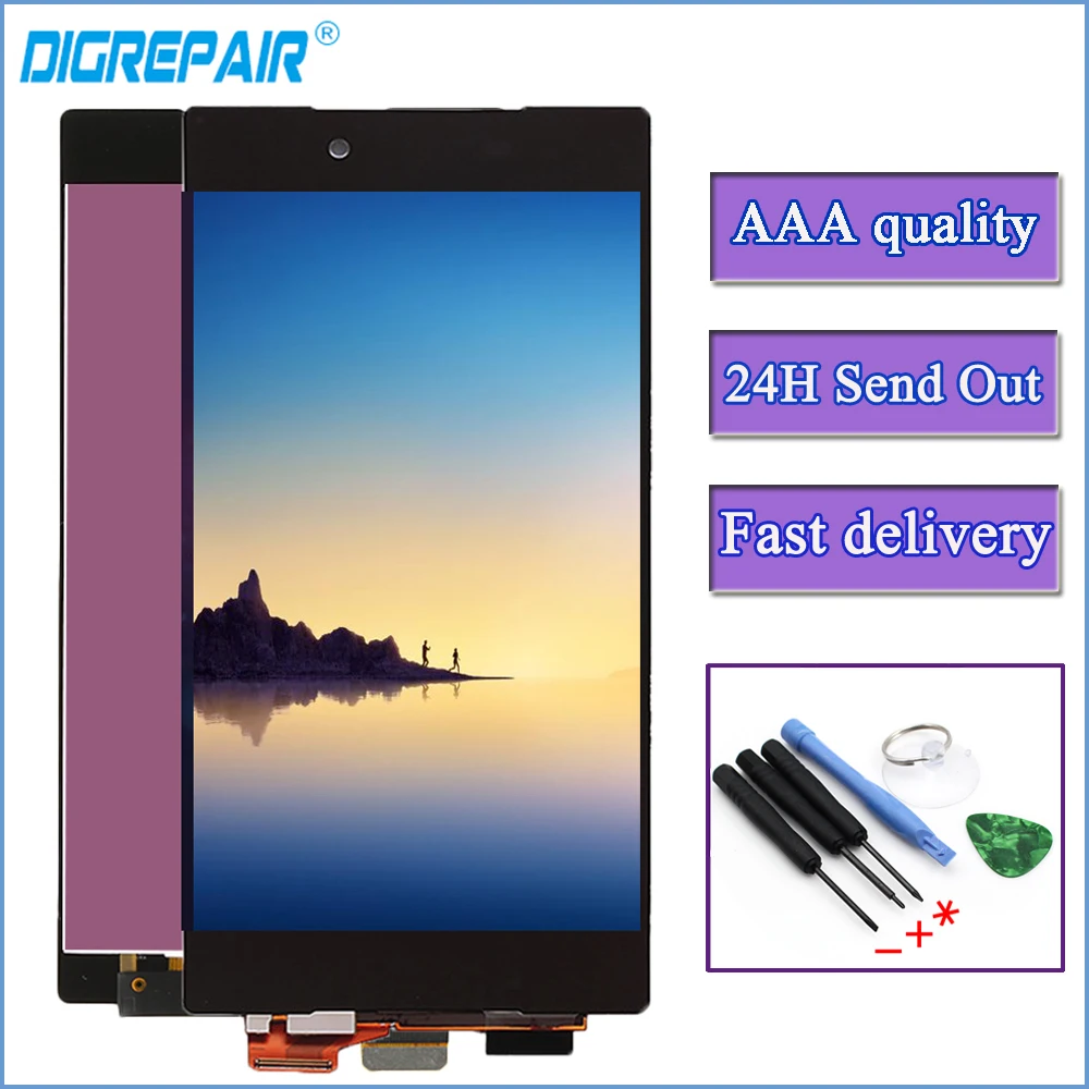 

E6883 lcd For Sony Xperia Z5 Premium lcd E6853 E6883 E6833 LCD Display Touch Screen Digitizer Assembly Replacement Parts Black