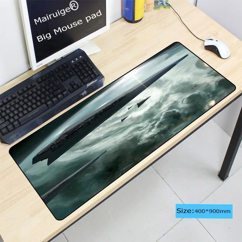  Star Wars Keyboard Large MousePads Size for 400x900X3MM Speed Version Gaming Mousepad for Cs Go DOT