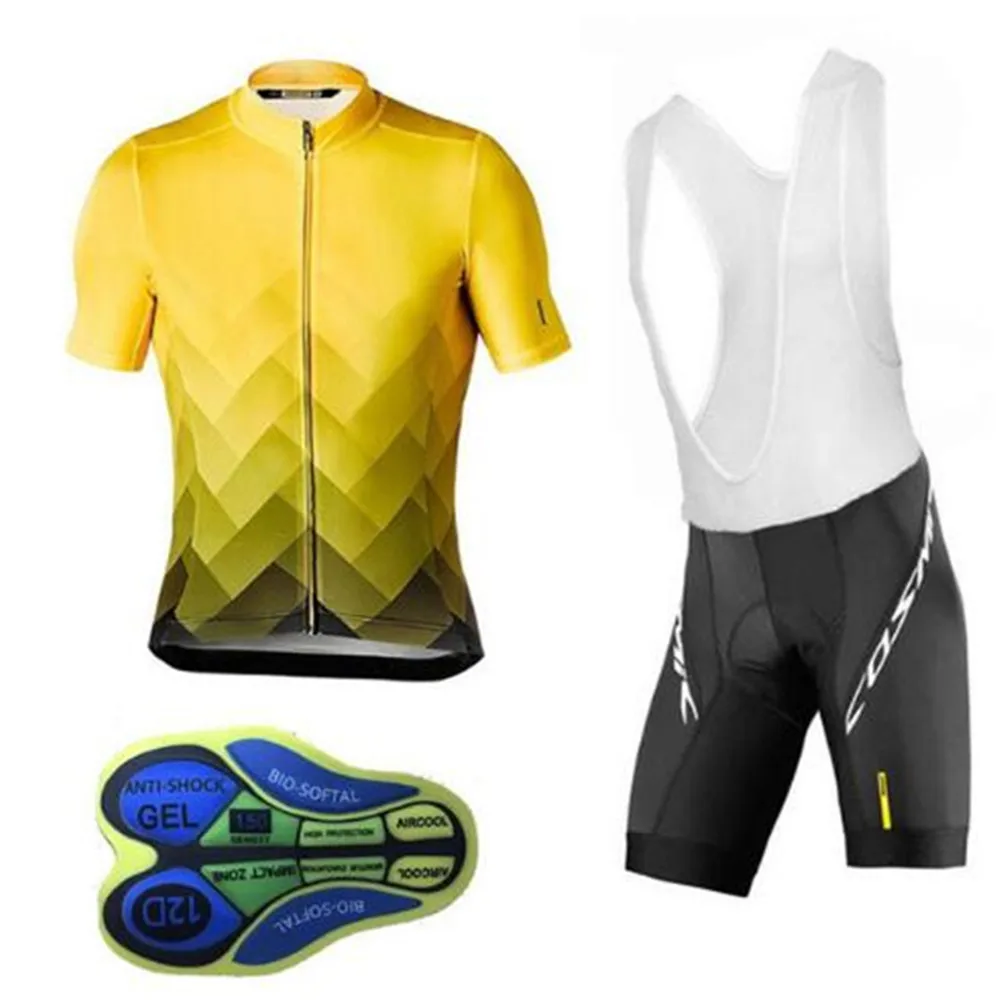 Picture Color Pro Team велосипедные майки 12D набор гелевых подушечек MTB MAVIC велосипедная Одежда для велосипеда мужские шорты Maillot Culotte - Цвет: Picture Color
