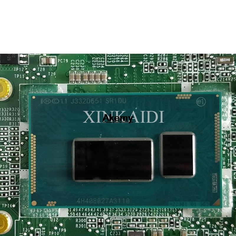 WVG6X 0WVG6X CN-0WVG6X Вт Процессор Cel2955U DA0ZM3MB8D0 материнская плата для ноутбука для Dell Inspiron 11 3137 ноутбук