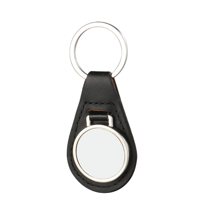 Customizable Rectangular Metal Keychain Blanks