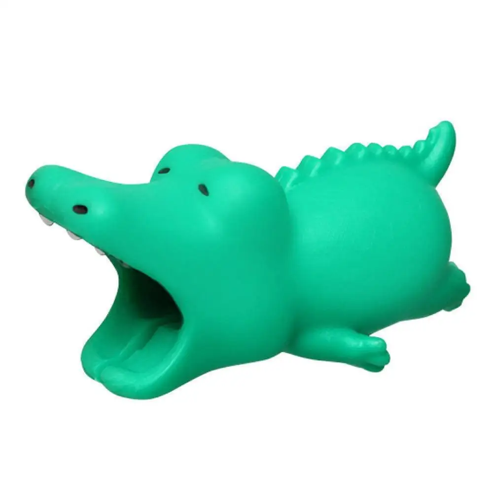 Crocodile Animal Cable Winder анти-ломающийся защитный чехол для фигуры USB кабель для передачи данных USB кабель для зарядного устройства кабель для наушников Защитный рукав - Цвет: Crocodile