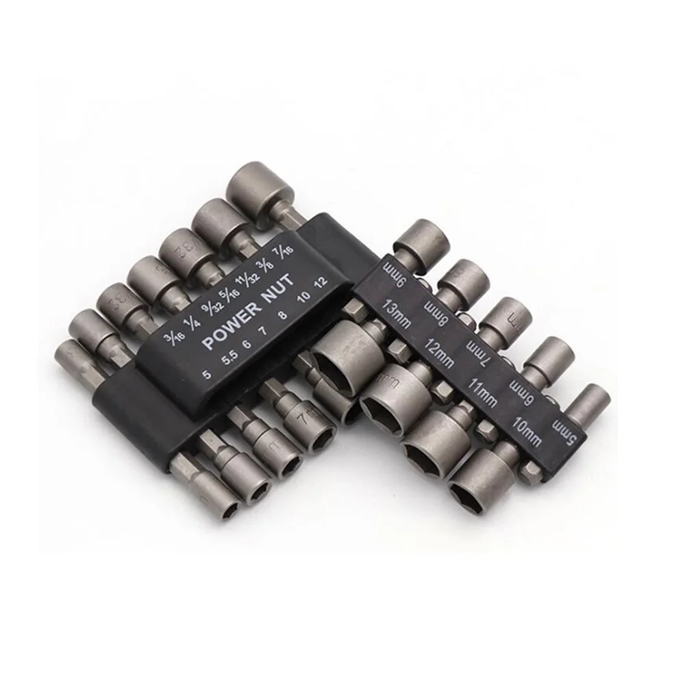 

23 Tlg Bit Set 1/4 Nut 5-13 Mm For Cordless Screwdriver Hex Bit Kit Socket