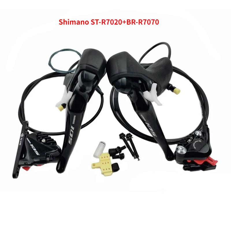 Shimano 105 ST-R7020 + BR-R7070 R7020 рычаг двойного управления R7070 Гидравлический дисковый