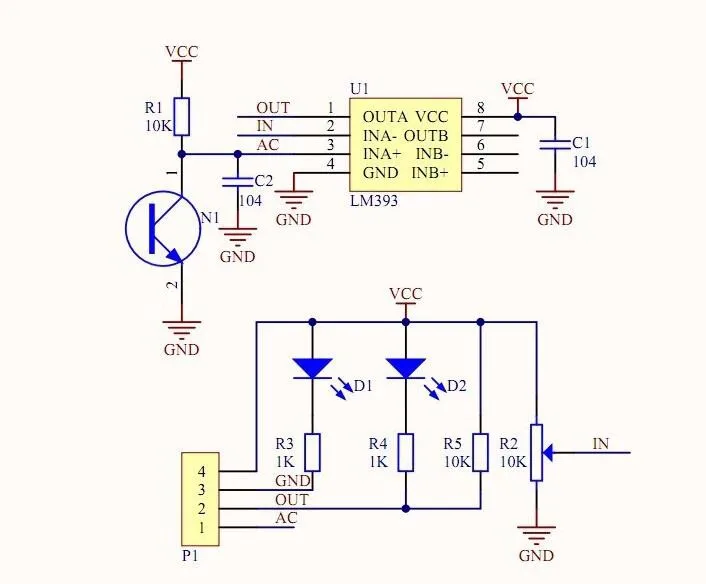 Line Following Robot without Microcontroller Using L293D Motor Driver and IR Sen