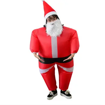 

Children's Santa Inflatables Fun Festival Kids Show Dress Up dressing Suit Prop