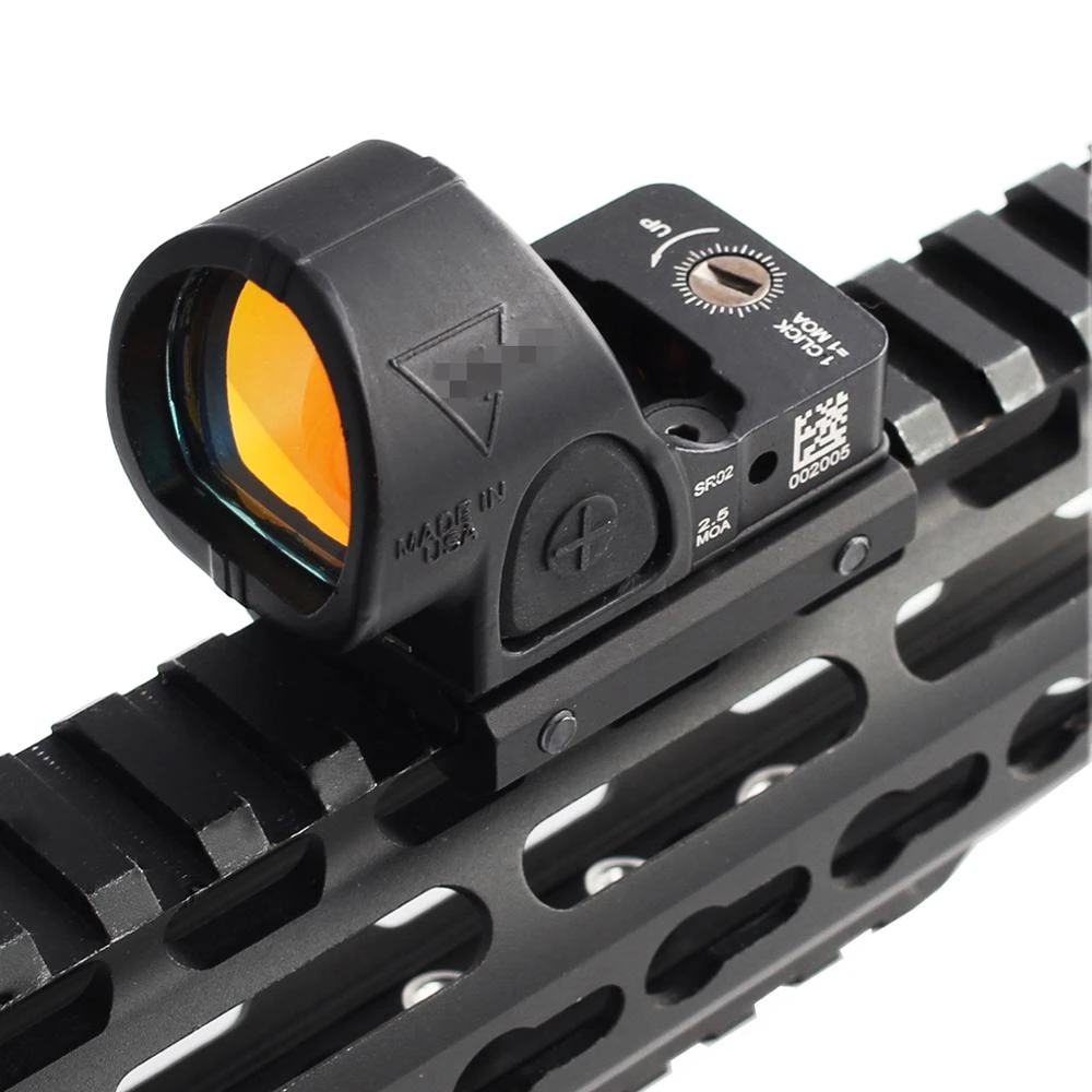 Mini RMR SRO Red Dot Scope Sight Collimator