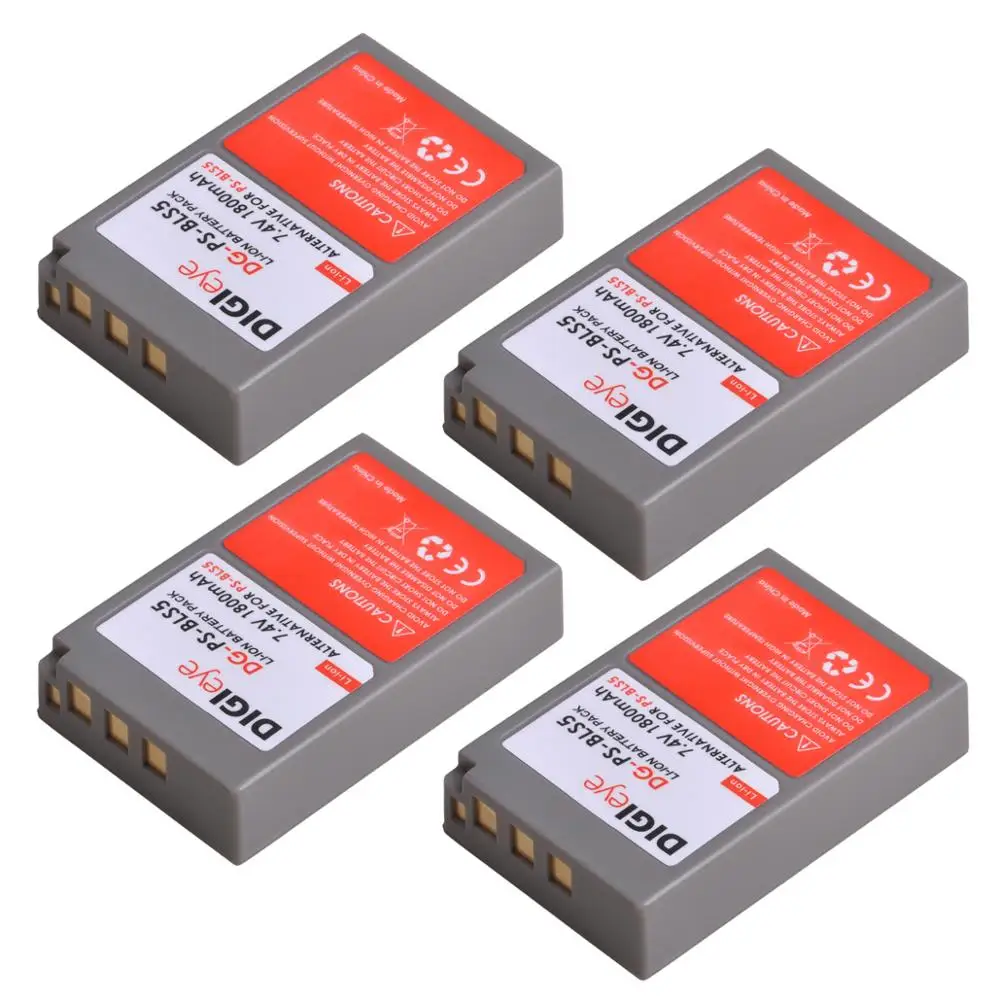 BLS-5 BLS-50 Battery for Olympus E-M10 Mark III S OM-D E-M10 Mark IV II E-M5 III PEN E-P7 E-PL2 E-M10 E-PM2 rechargeable battery camera battery