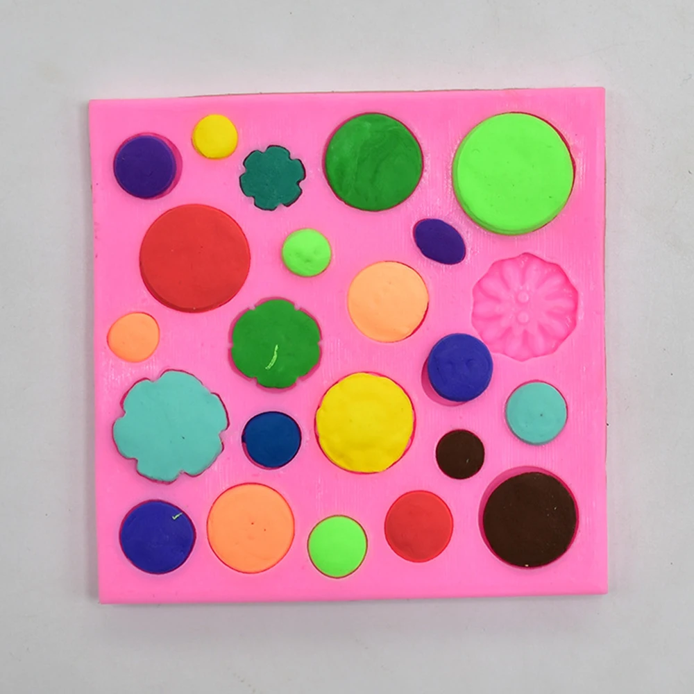Новые креативные мини кнопки DIY силиконовая форма в виде цветка для выпечки помадка мыло формы конфеты инструменты для украшения шоколадного торта Формы для выпечки