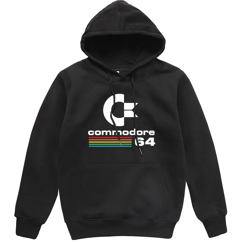 Commodore 64 Homme флисовая толстовка C64 SID Amiga Ретро 8-bit ультра Новинка Стиль печатных Мужской пуловер Новое поступление спортивной одежды