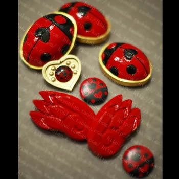 

JoJo's Bizarre Adventure: Golden Wind Giorno Giovanna Cosplay Costume Prop Ladybirds Halloween Cosplay Accessories