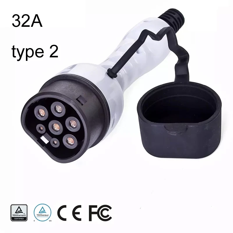 Мобильное зарядное устройство для электромобиля Wallbox 32A быстрое IEC62196 Type 2 CEE 3 pins EVSE