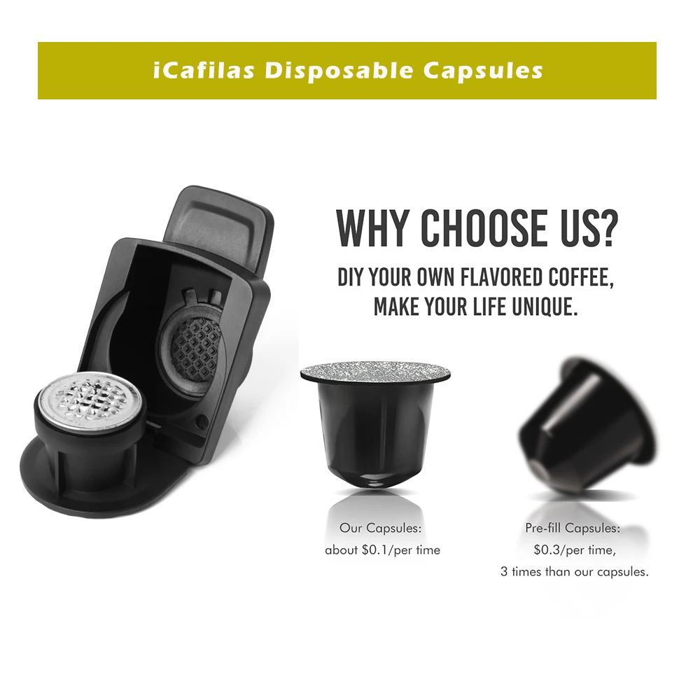 Refillable Original Coffee Pods Adapter 