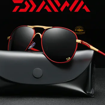 

2020 Men's Fishing Polarized Sunglasses Outdoor Mountain Climbing UV Protection Metal Sunglasses Retro Driving Sunglasses