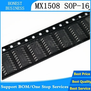 

20PCS-100PCS/lot MX1508 MX1508RX MX1208 MX1508BRX2 SOP-16 New Quad Dual-Channel Brushed DC Motor Driver IC In Stock