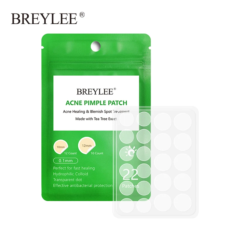 Daily Use BREYLEE пластырь для удаления акне, против угрей, угрей, прыщей, лечение, наклейка, уход за кожей, маска, инструменты для ухода за лицом, 22 пластыри - Цвет: Daily Use