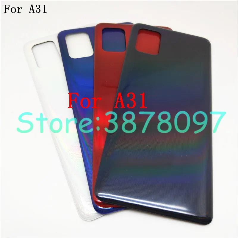 Новый оригинальный корпус для Samsung Galaxy A31 A41 крышка аккумулятора ремонт замена