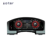 12,3 дюймов Автомобильный ЖК кластерный инструмент мультимедийная приборная панель модификация для Toyota Land Cruiser 2012- gps навигационный плеер