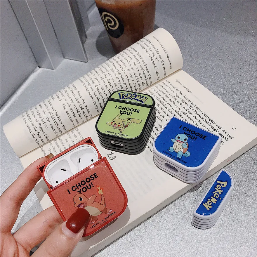 

For Apple Airpods 1/2 Soft Silicone Protect Cover Japan Anime Cartoon 3D Pattern Earphone Case Charging Bags Beautiful Cases