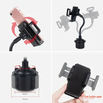 

Stand Phone Holder Rotatable 360-degree Adjustable Universal Parts Car