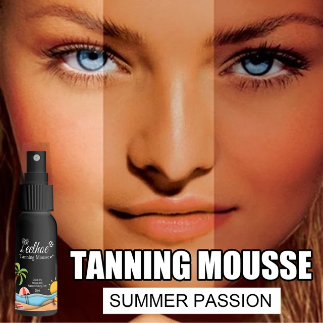 1pc Natural Tan Mousse Long Lasting Bronze Fake Tan Body Lotion Tanning spray Sunless Self Tanning