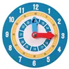 Montessori Learning Clock Wooden Wooden watch Children Calendar Kids Toys 5.9 inches Time Game Educational Toys For Children 2