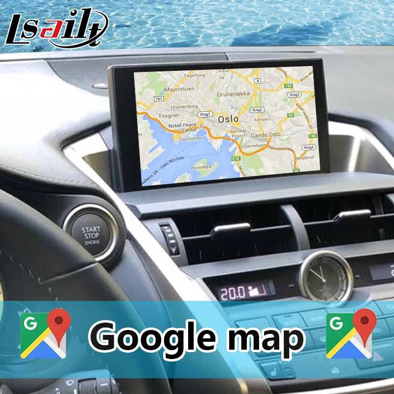 Автомобильный GPS навигатор на Android для NX NX300 2014 2020 поддержка ручки и управления