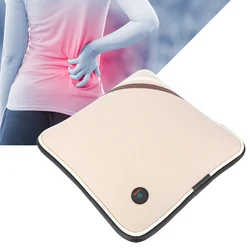 Portable Multifunction Work Travel USB Massage Waist Pillow Cushion Waist Support Brace Correct Sitting Posture Back Pain Relief