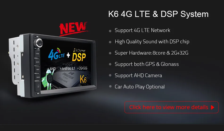 Perfect Ownice K3 K5 K6 Android 9.0 Octa 8 core Radio 2 DIN 4GB RAM 64GB ROM Universal GPS Radio WiFi Support 4G LTE Network DAB+ No DVD 14