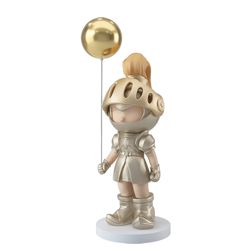 

Modern Style Creative Gold / Silver / Black Figure Figurine Home Decorative Accessories FRP Crafts Room Desktop Ornaments Gifts