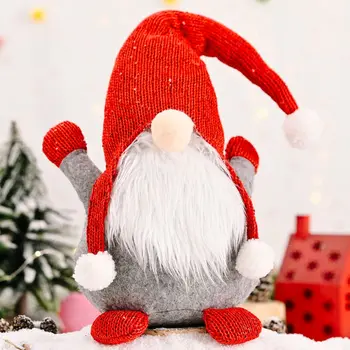 

1/3pcs Christmas Faceless Gnome Decoration Handmade Swedish Tomte Santa Ornament N58C