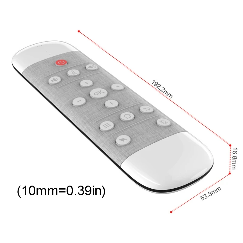 

R58A Q40 2,4G Air Mouse беспроводной пульт дистанционного управления голосовым управлением Smart Pointer Keyboard