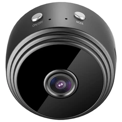Mini câmera wifi casa câmera para o bebê/animal de estimação hd câmera de segurança sem fio wi fi interior com detecção de movimento, visão noturna