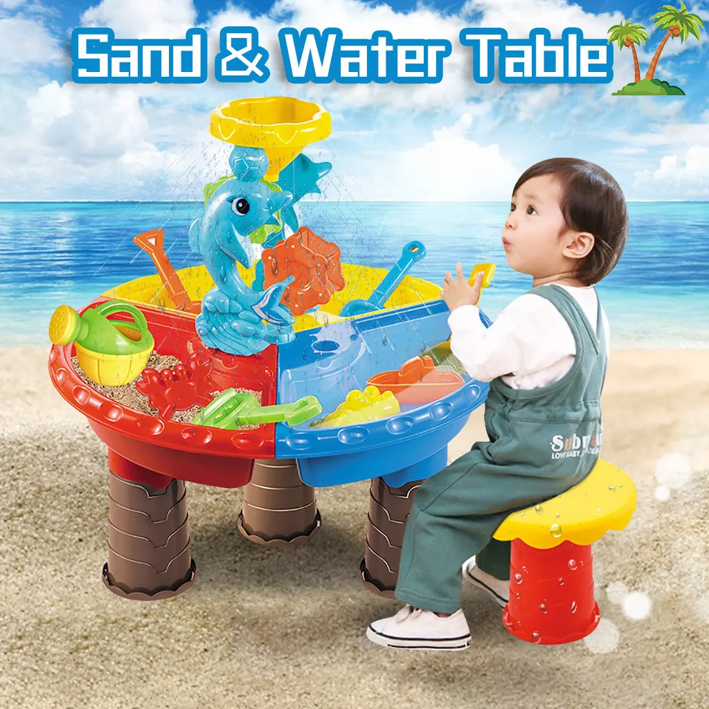 children's sand and water play table