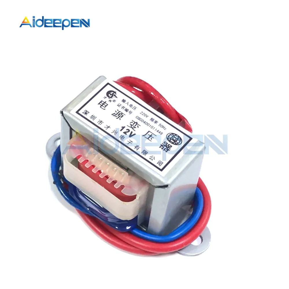 Universal AC Power Transformer with Multiple Voltage Outputs and Copper Core