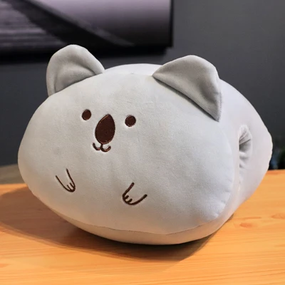 Koala Handwarmer Kawaii Panda Подушка плюшевые игрушки чучела Шиба кукла ину Мягкие плюшевые подушечки подушки для дома дети грелка игрушка подарок - Цвет: Koala Handwarmer
