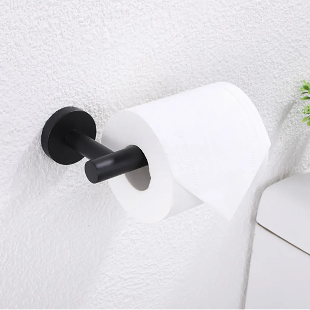 Держатель для туалетной бумаги Диспенсер черный держатель для бумажных полотенец из нержавеющей стали домашнее улучшение