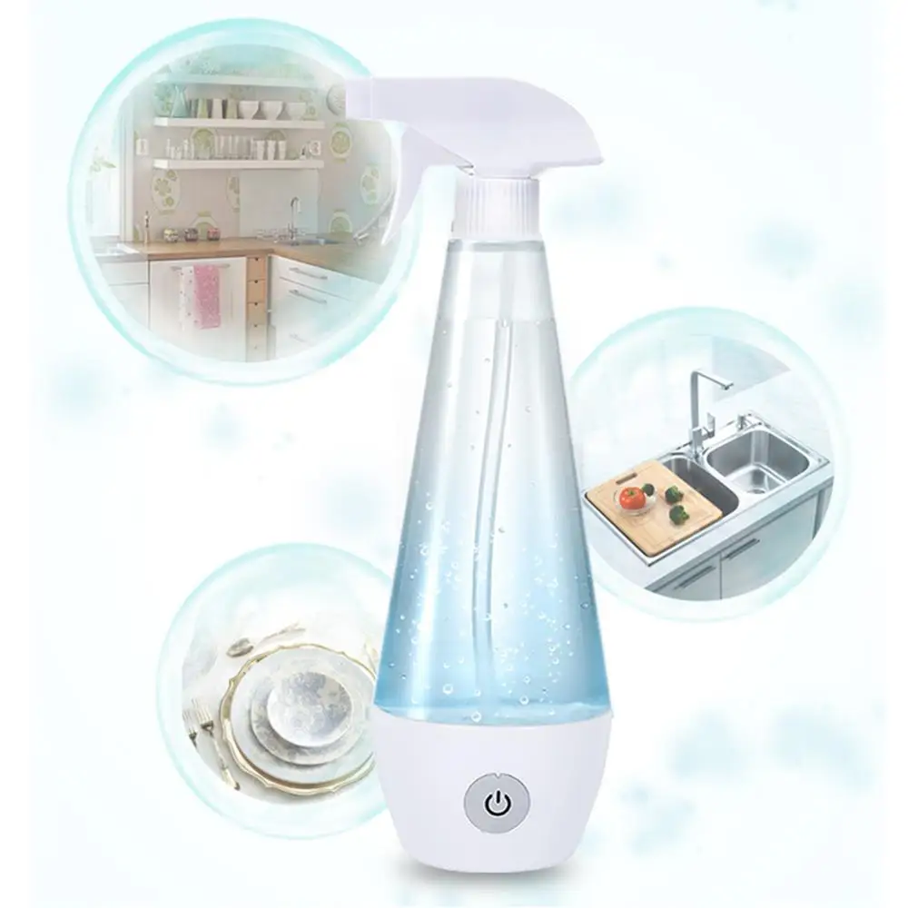 500 ml Disinfectant Liquid Generator for Efficient sterilization with 3600mAh Large Battery