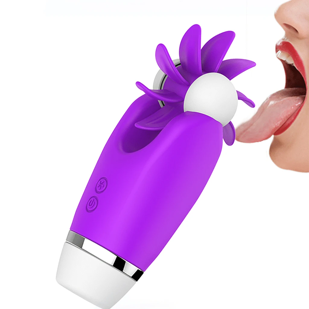 360 Rotation Wheel with Tongues Massager Lick Body Nipples Simulation Tongue Massager for Women