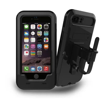 

Bicycle Cycling Handlebar Mount Cell Phone Holder with Waterproof Case Montain Bike Phone holder for iPhone 5/6/6S/7/7 Plus/8/8P