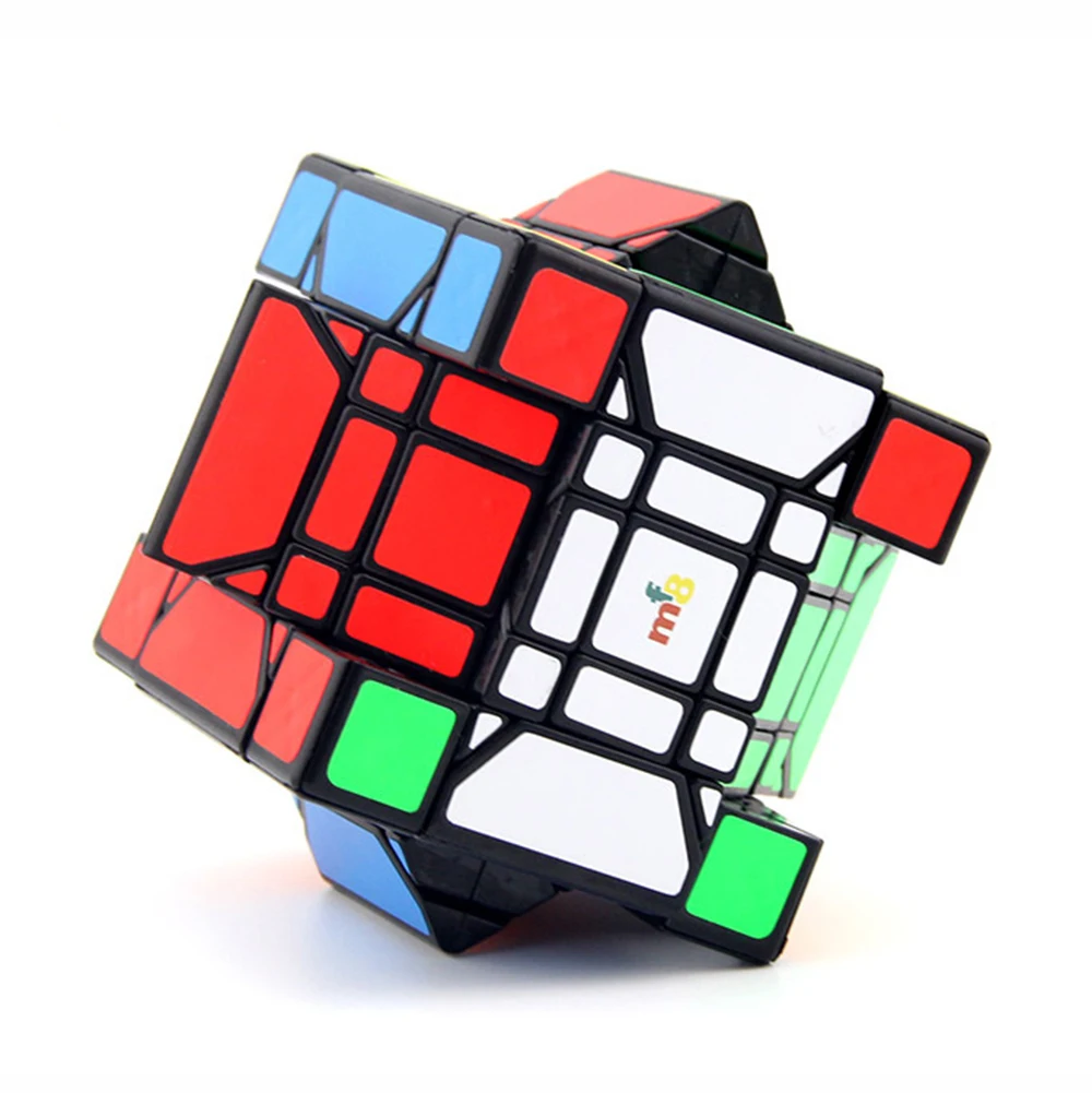 MF8 сын-мама двухслойная 3x3x3 косой куб головоломка игра кубики Развивающие игрушки для детей Рождественский подарок